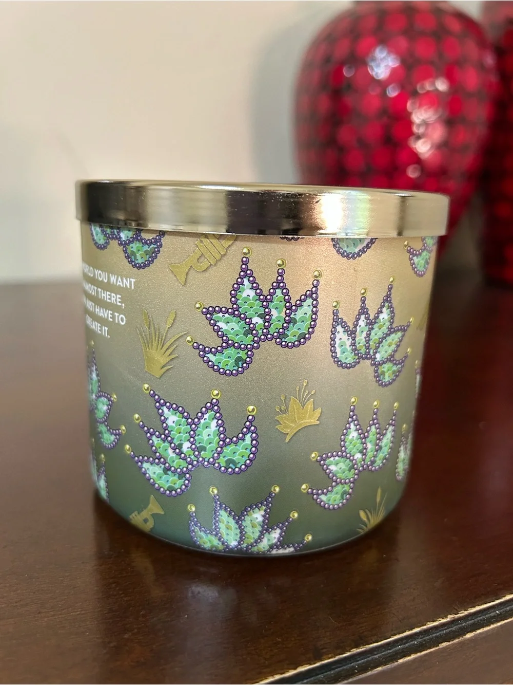 Bath & Body Works Disney Princess Tiana Scented 3 Wick Candle